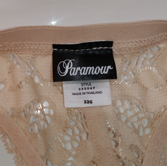 Paramour by Felina Abbie Front Close T back Bra,32G, Sugar Babe,New without Tag - Picture 5 of 5